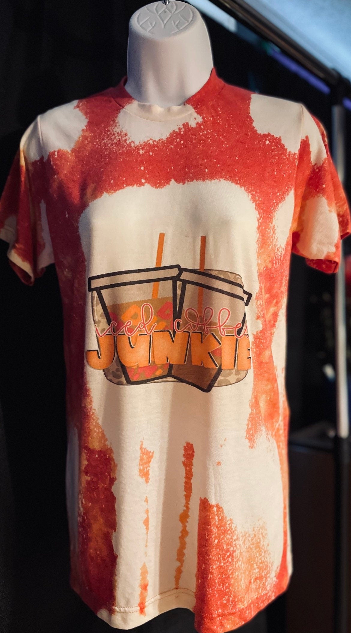 Bleached tee’s