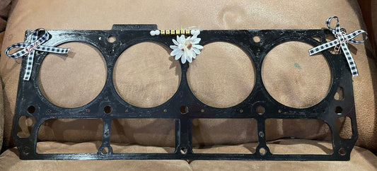 Hand made Hand crafted Industrial Head Gasket picture frame